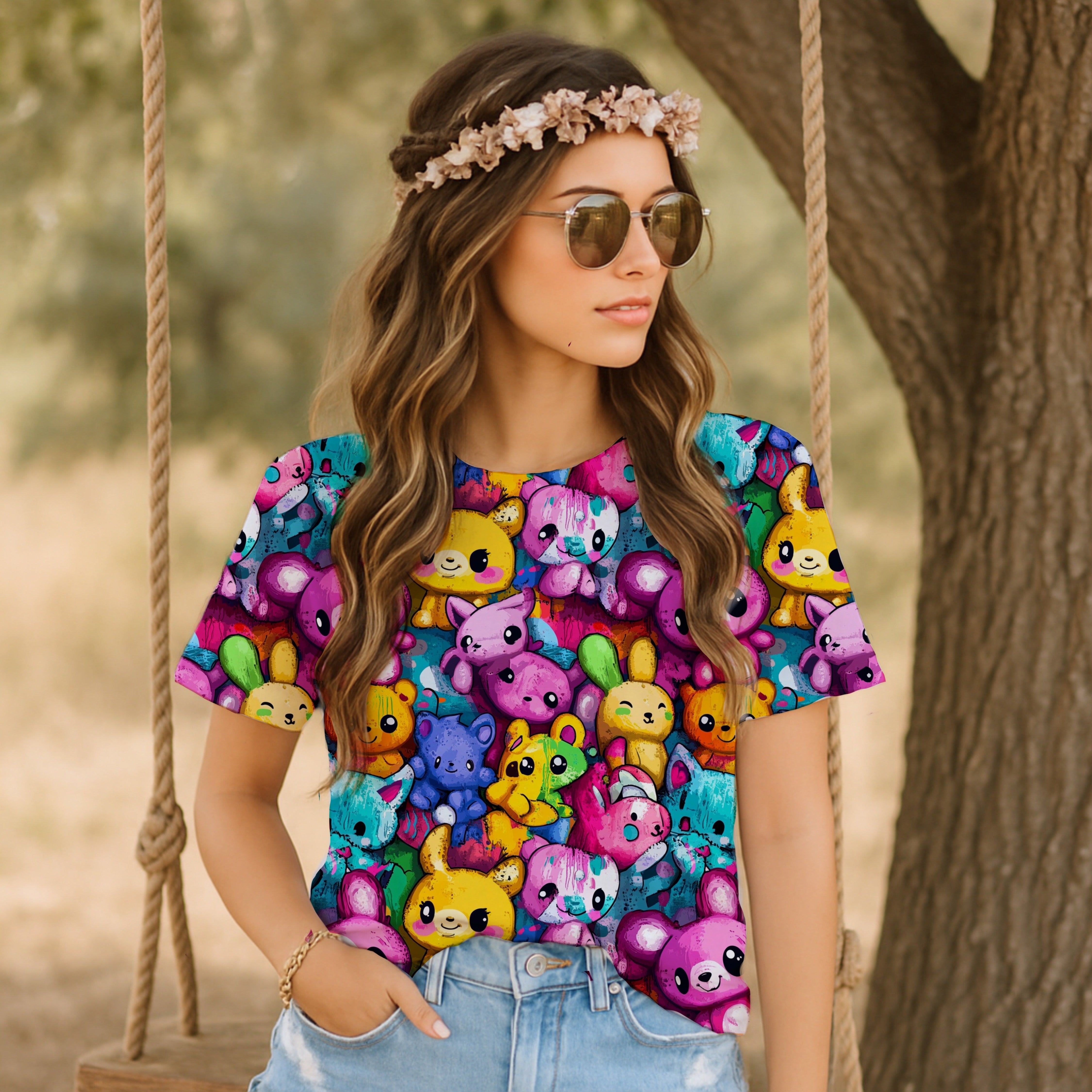 Bunte Kuscheltiere Dauervorbestellung